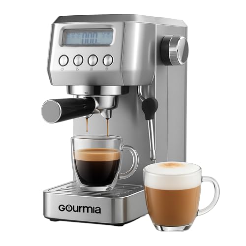 Gourmia Slim Espresso Machine with LCD
