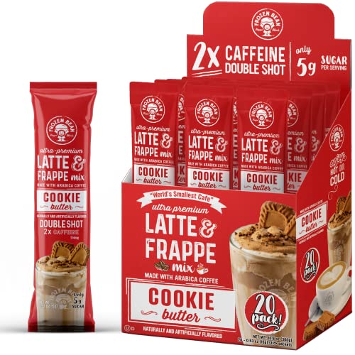 Frozen Bean Cookie Butter Latte Sticks (20)